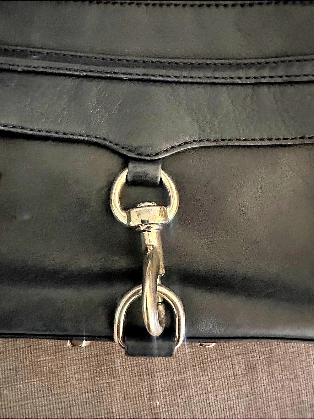 Rebecca Minkoff Mini M.A.C. Crossbody Bag in Black - Picture 5 of 7